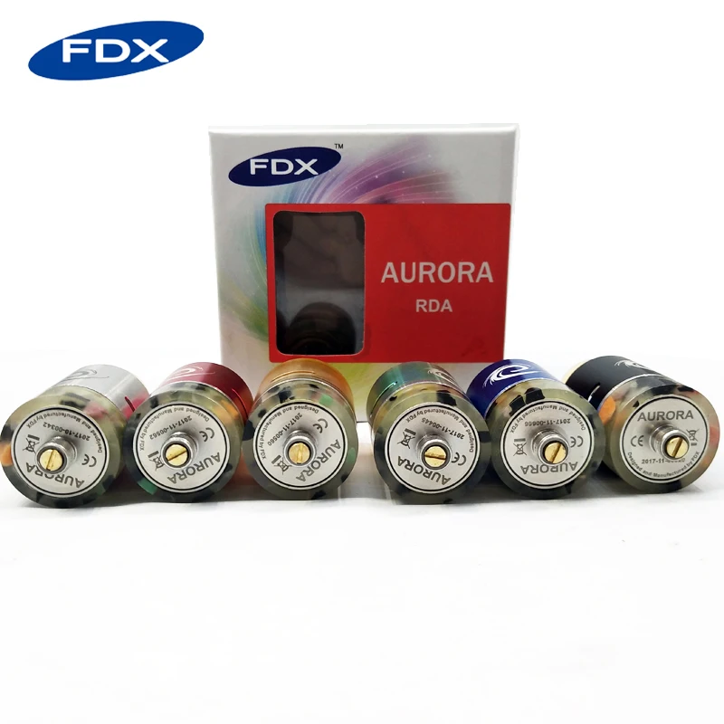 FDX капельный испаритель RDA капельница распылитель 510 резьба 24 мм меховой бак для