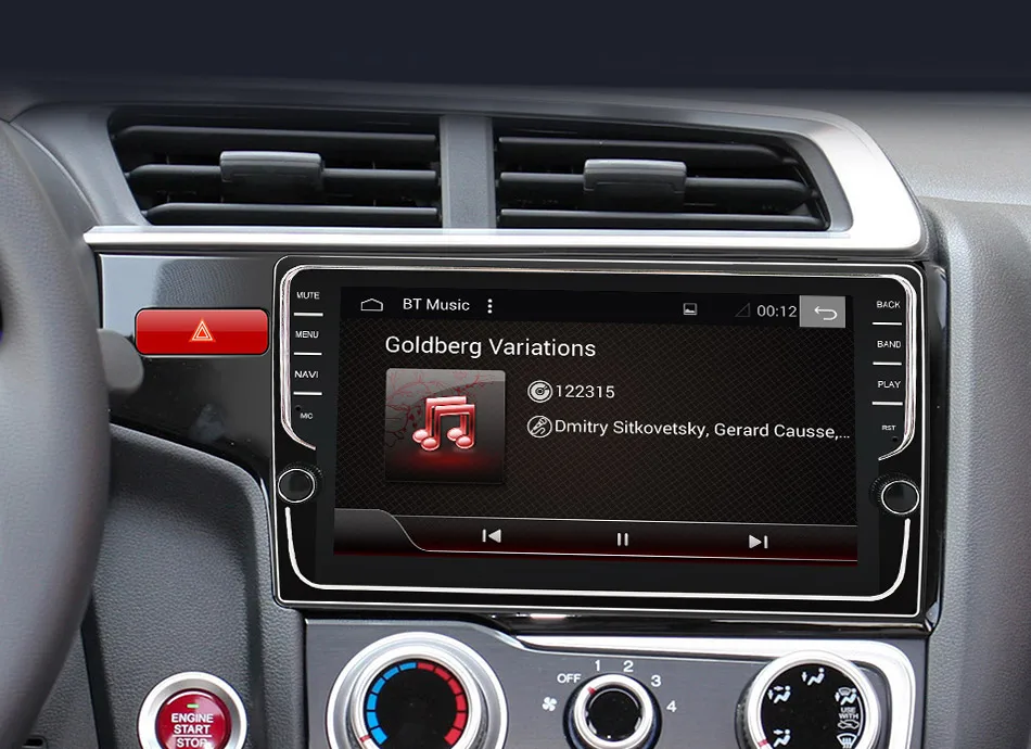 Eunavi 2 din " Android 9 Автомобильный мультимедийный Авто Радио стерео для HONDA JAZZ FIT правый руль gps 4G+ 64G без dvd bt