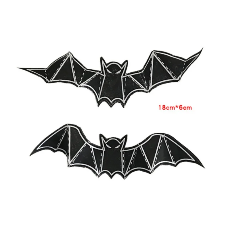 Хэллоуин 3D летучие мыши наклейки на стену домашний декор | Дом и сад
