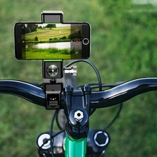 Upgrading Design Multi-Functional Burglarproof Phone Bracket Motorcycle Phone Holder with Compass Guider and LED Light