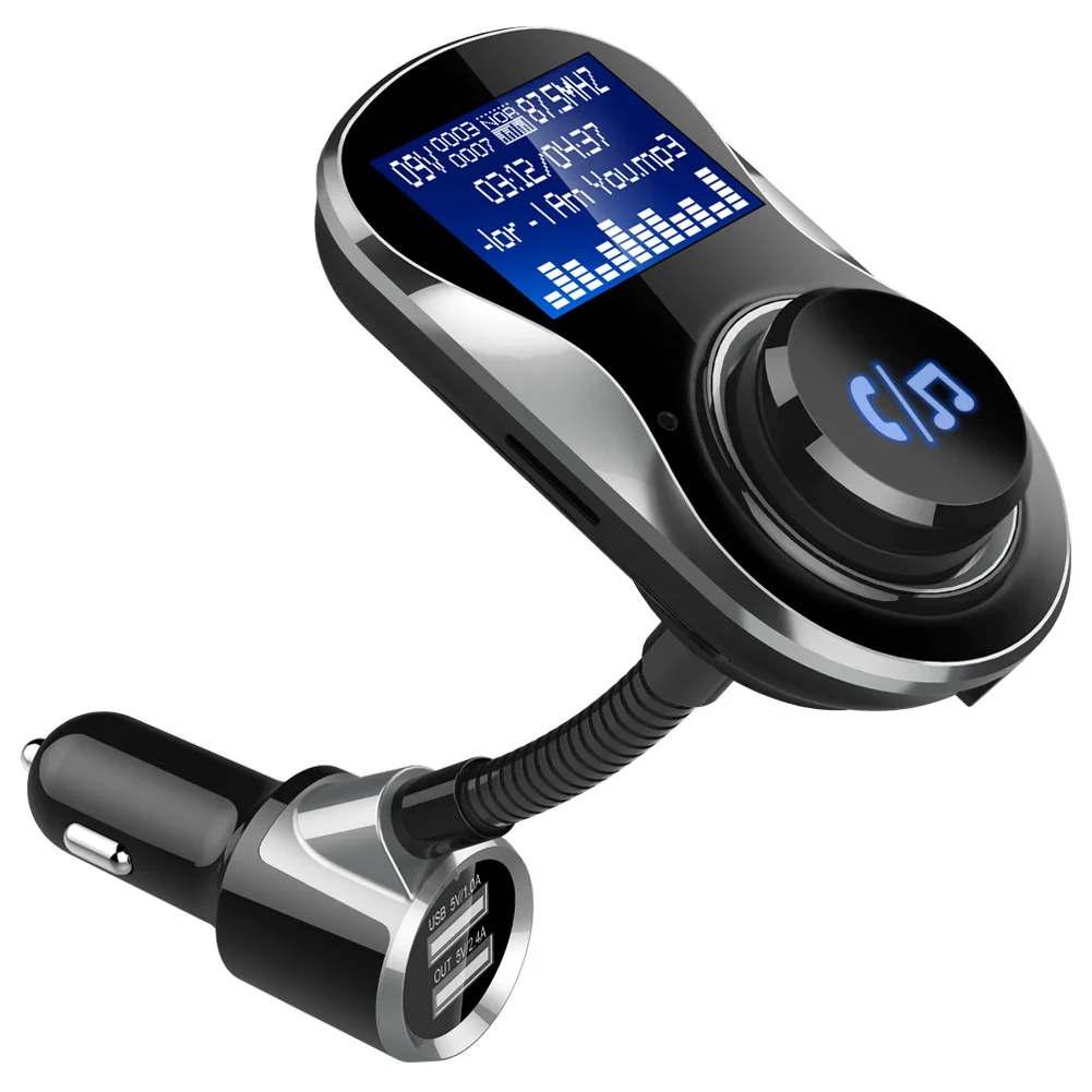 FM запуск автомобиля Hands Free BC26 Bluetooth автомобильное зарядное устройство MP3 громкая