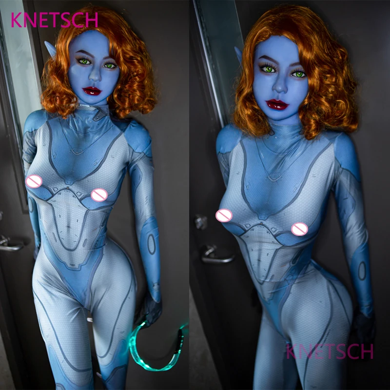 Силиконовые секс-куклы KNETSCH 165 см Реалистичная кукла голубого эльфа для любви