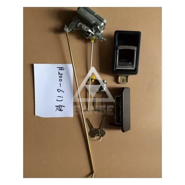 

Factory directly provide PC200-6 Excavator lock assy , door cab lock