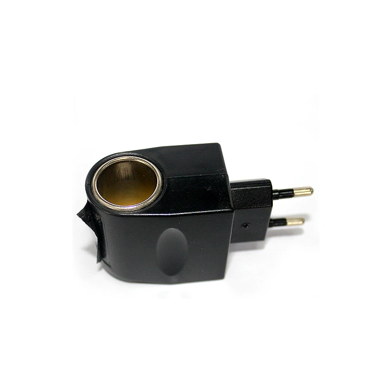 EU-plug URANT настенная розетка для автомобильного прикуривателя, адаптер для США/ЕС, универсальное зарядное устройство, 220 В переменного тока до 12 В постоянного тока - Тип штекера: EU-plug
