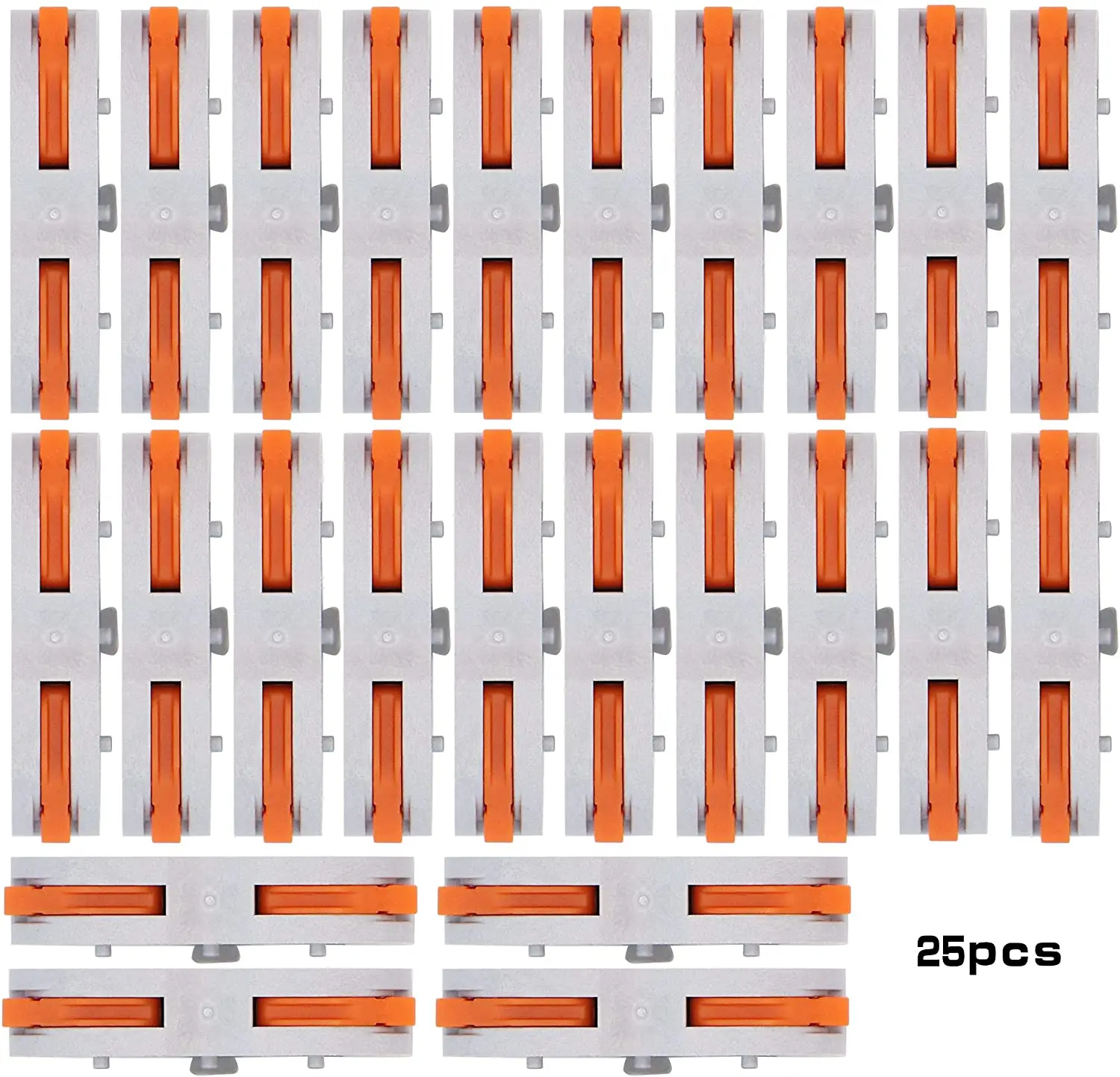 25 шт. компактный соединитель для проводов с рычажной гайкой соединение сделай