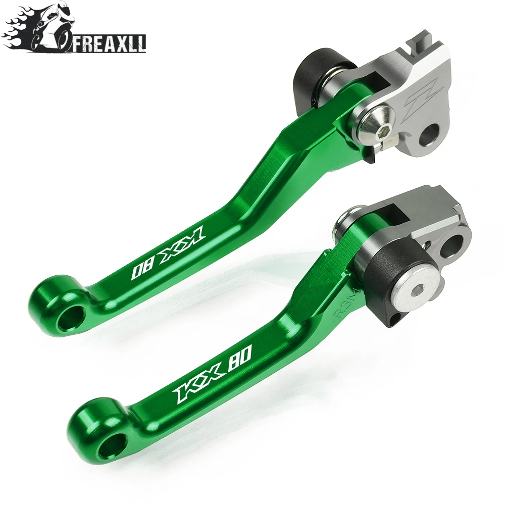 Алюминиевые рычаги сцепления тормоза для KAWASAKI KX80 2001-2018 2014 2015 2016 2017 | Автомобили и