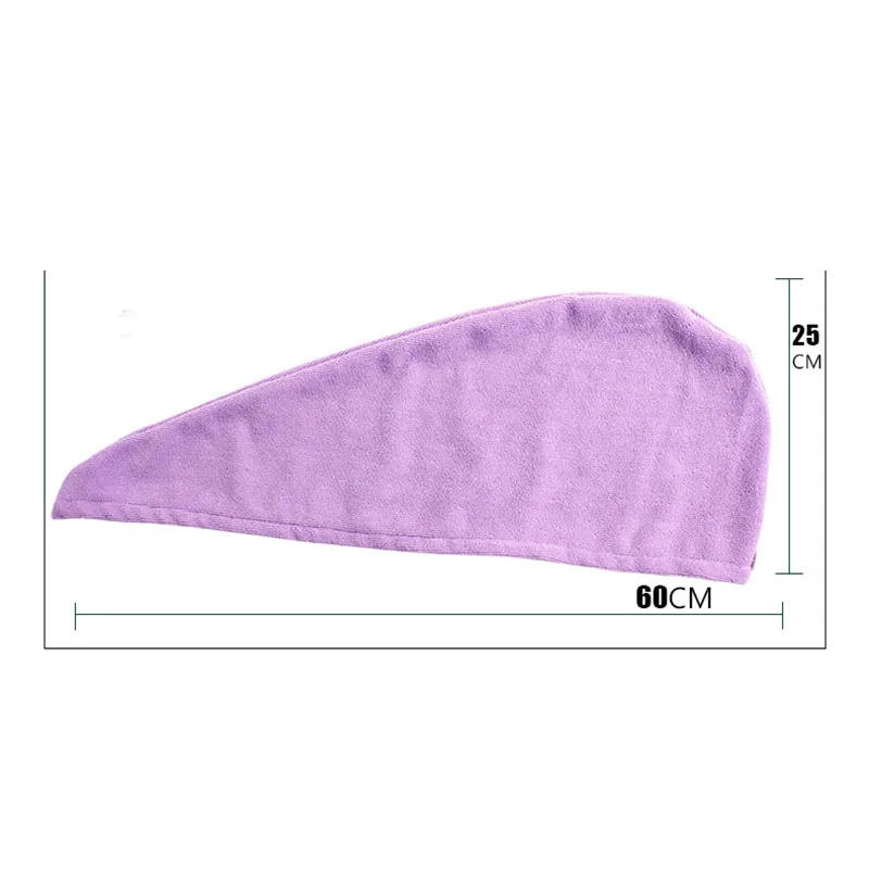 

LEDFRE Home Thickened Microfiber Dry Hair Cap Strong Absorbent Shower Cap Dry Hair Towel LF88012
