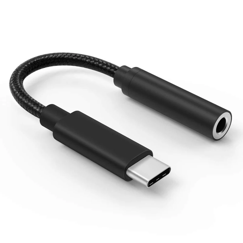 USB адаптер Aux разъем для наушников аудио типа C до 3 5 мм женский телефонный