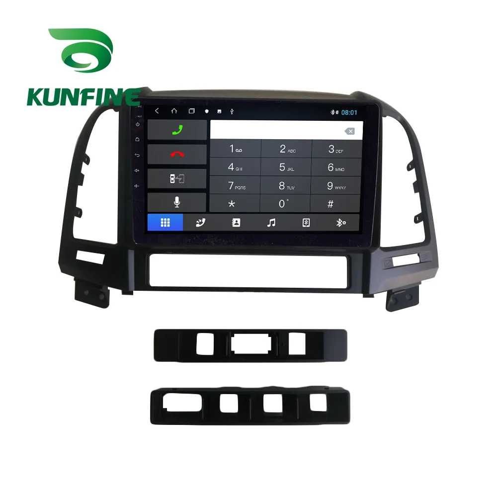 Octa Core Android 10.0 Car DVD GPS Navigation Player Deckless Stereo for Hyundai Santafe 2009 2010 2011 2012 Headunit Radio | Автомобили и