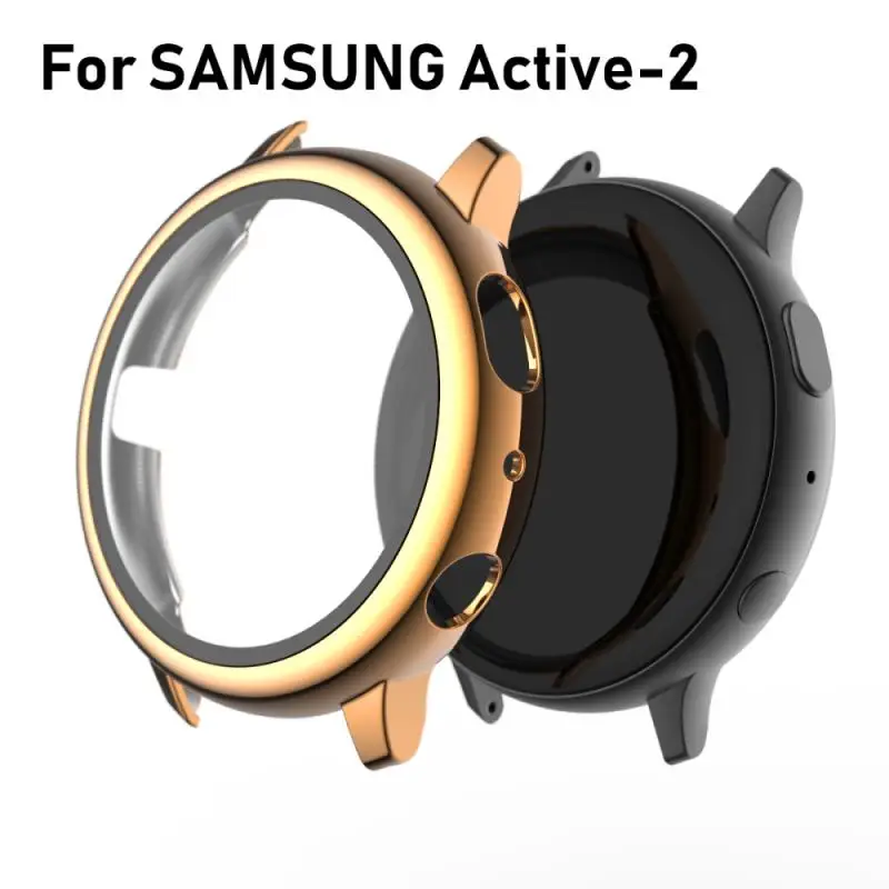 

New Watch case for Samsung galaxy watch 3 active 2 40mm 44mm bumper Protector HD Full Screen Protection case for samsung galaxy