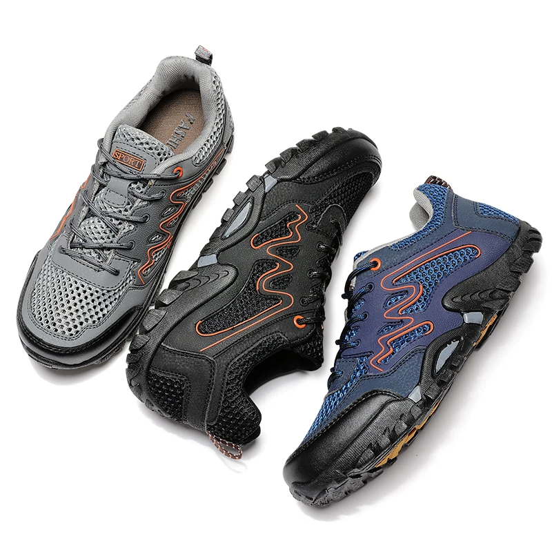 

Summer Quick dry Outdoor Hiking Shoes Unisex Waterproof Trail Trekking Shoes Men Breathable Non-slip Backpacking travel Sneakers