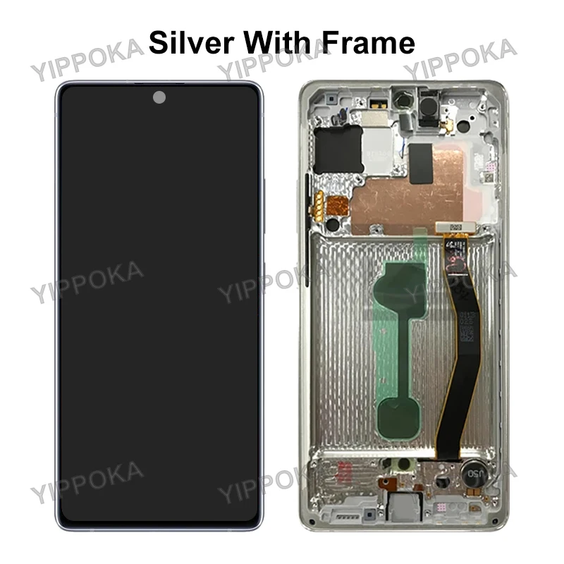 Digitalizador de pantalla t&aacute;ctil LCD Original para Samsung Galaxy S10 Lite, piezas de repuesto para pantalla SM-G770F/DS SM-G770F/DSM-3