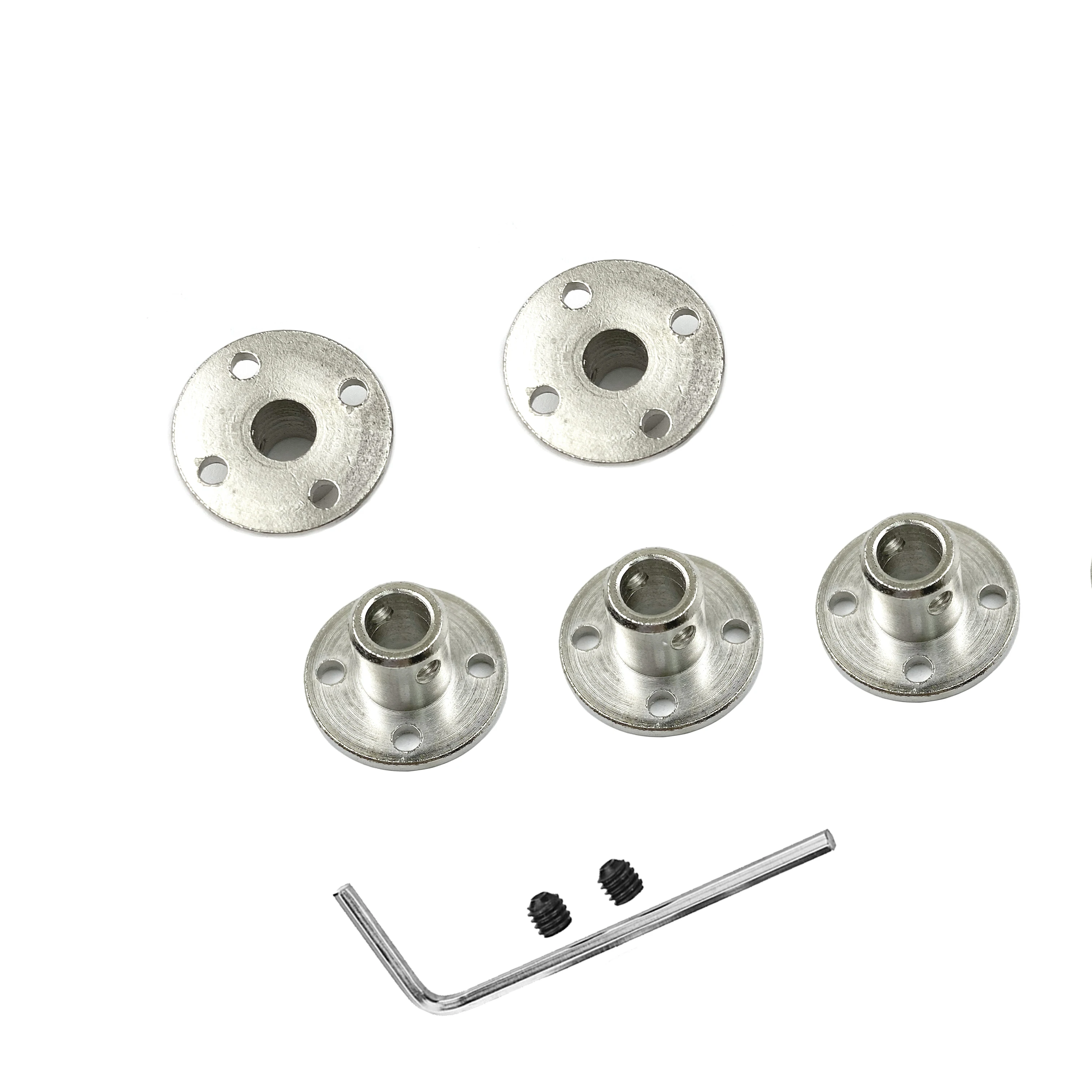 

3mm/3.17mm/4mm/5mm/6mm/6.35mm/7mm/8mm/10mm/11mm/12mm/14mm Rigid Flange Coupling Motor Guide Shaft Coupler Motor Connector