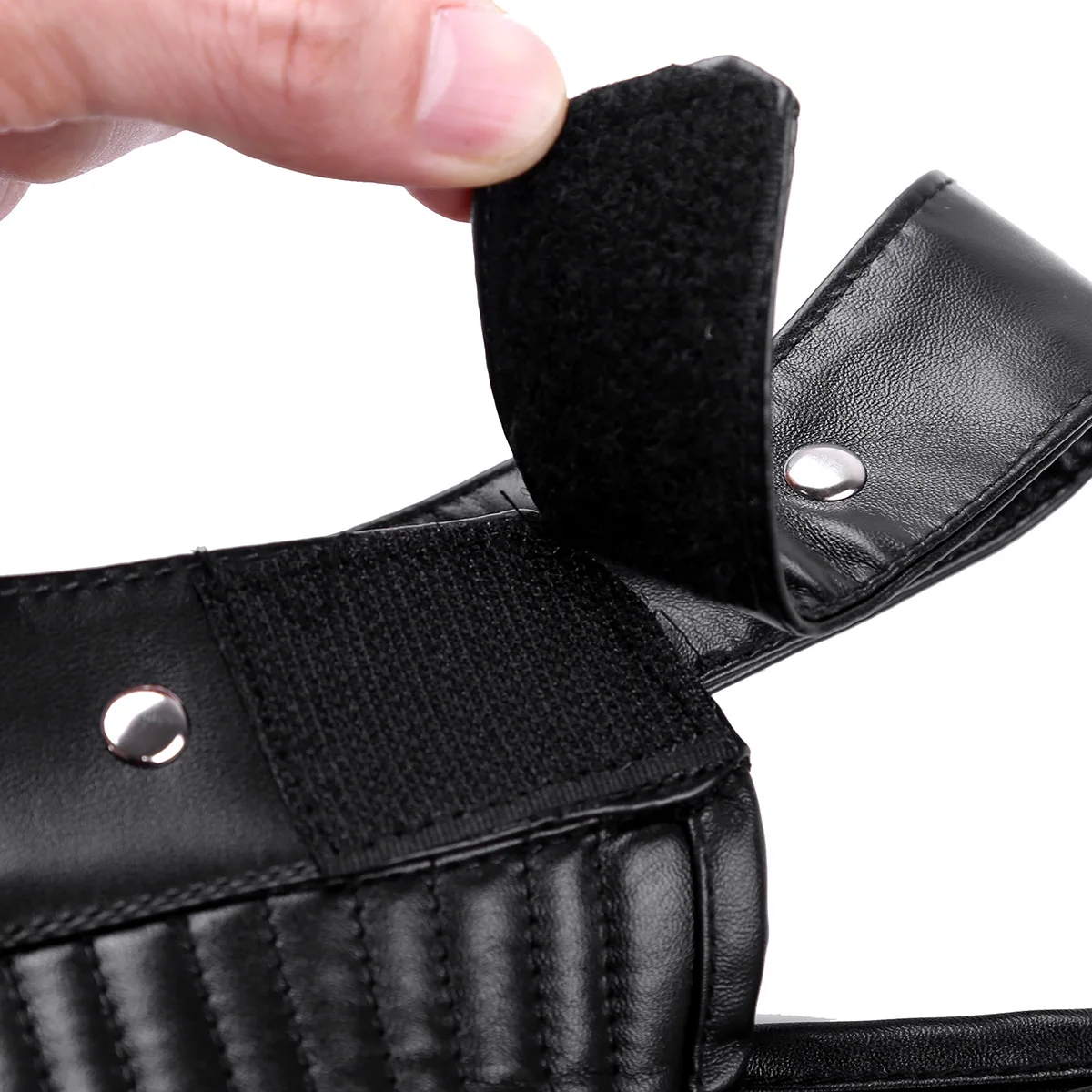 TiaoBug Women Brown Faux Leather One Shoulder Adjustable Steampunk Gothic Chest Harness Corset Bustier Costume Accessories