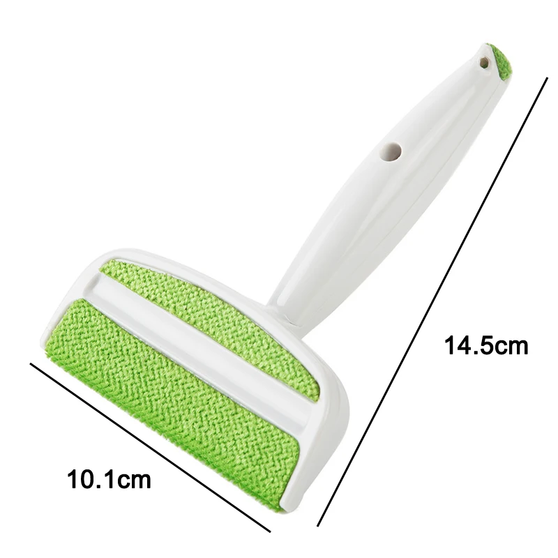 

Mini Clothes Fur Remover 2 Heads Pet Hair Sofa Dust Brush Cleaning Tools Home Accessories