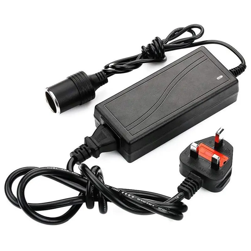 UK plug Power Supply Cigarette Lighter Socket AC to DC Adapter 110V-240V 12V 5A Car Charger Converter | Автомобили и мотоциклы