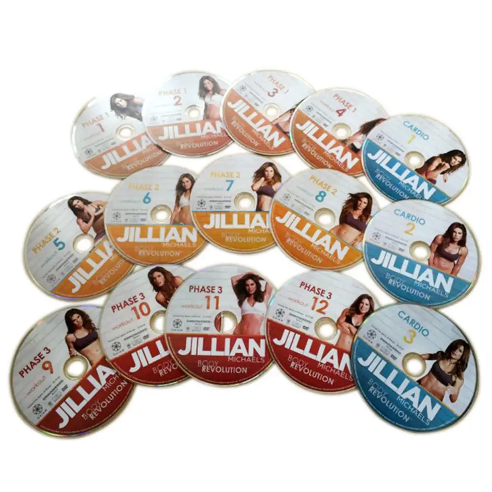 Система диеты и похудения Jillian ICAN Body Revolution 15 DVD 90 дней|Проигрыватели DVD| |