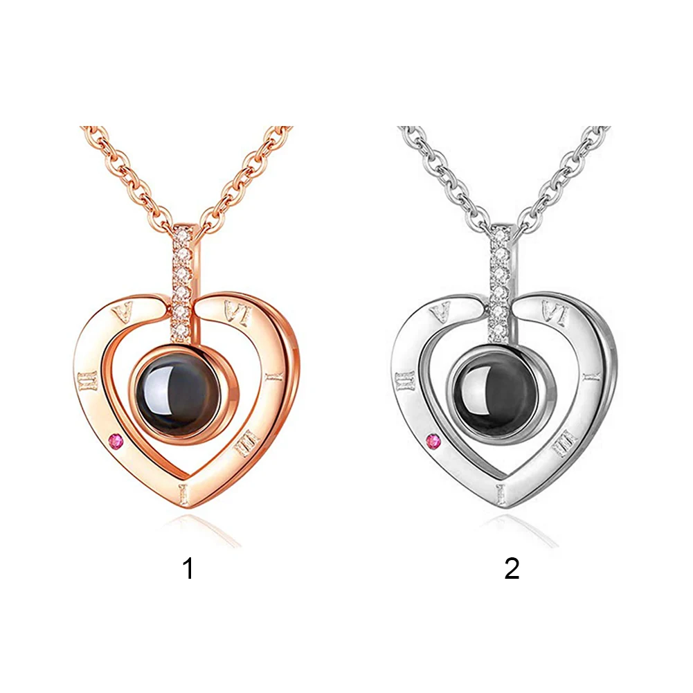 Женское Ожерелье Цепочка до ключицы подарки Выгравированные буквы проективный