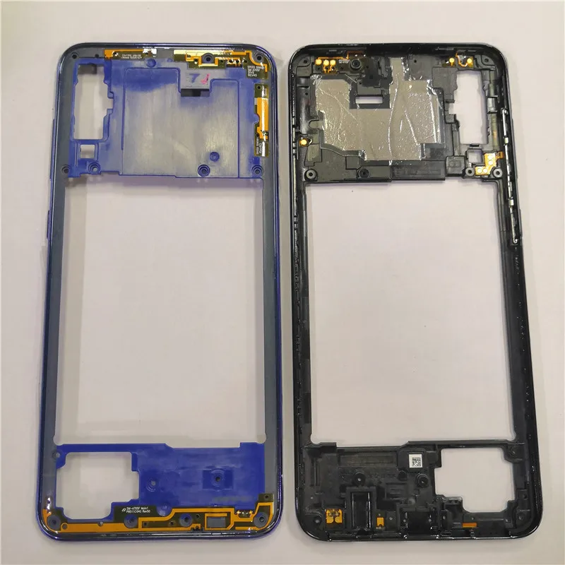 Передняя панель со средней рамкой корпус для Samsung Galaxy A70 A705|Корпусы и рамки