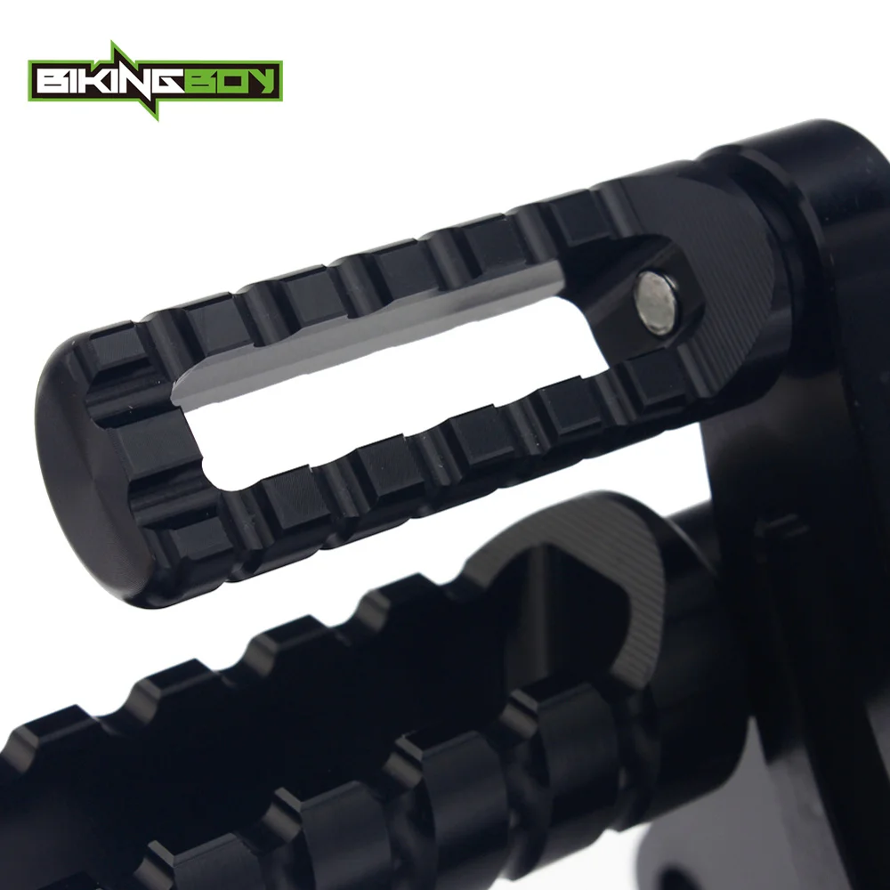 

BIKINGBOY Billet Black Forward Controls Footpegs For Harley Softail Springer FXSTS Softail Custom FXSTC 1984-1999