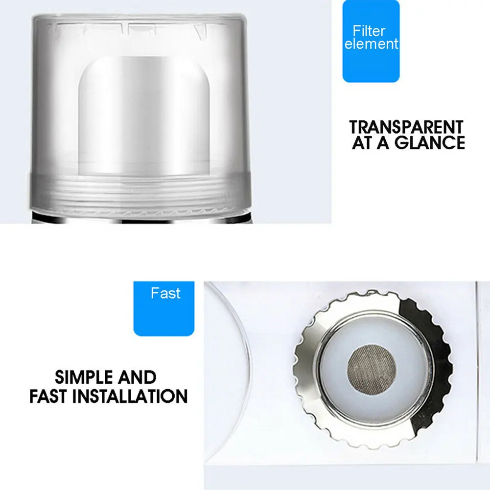 

Removal Replacement Water Purifier Home Kitchen Faucet Washable Ceramic Percolator Water Filter Mini Tap Filtro Rust Bacteria