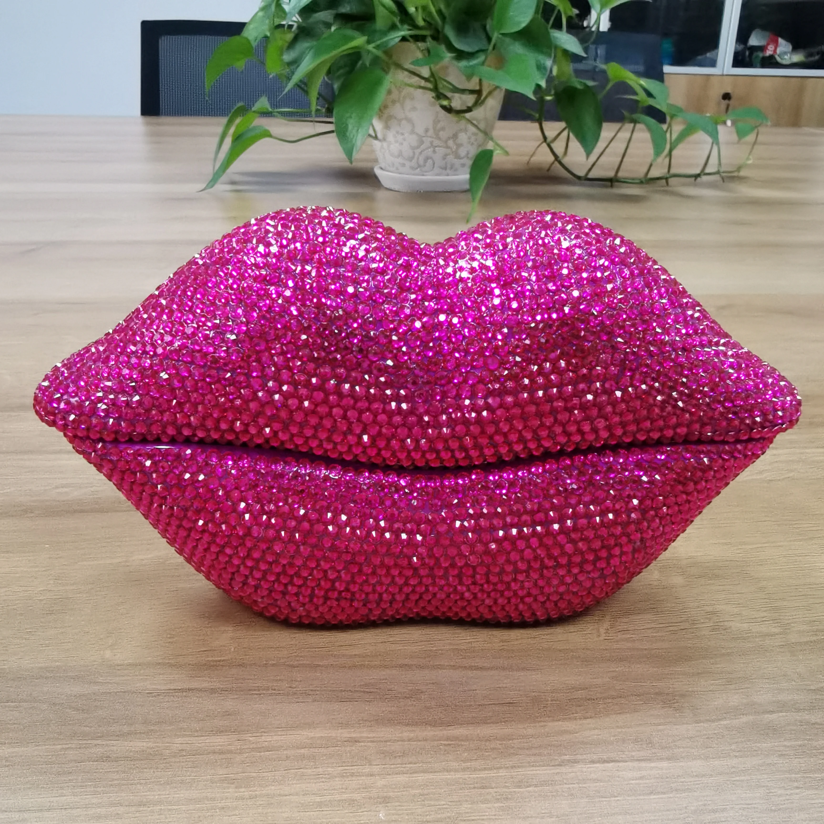 Креативное украшение для телефона водный кирпич губа стационарное дома ремесла