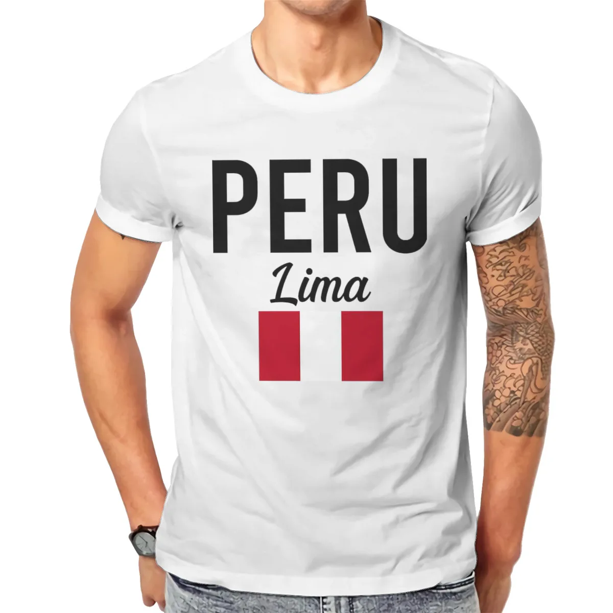

Peru Lima Travel Souvenir Gift Idea T shirt Men T shirt summer T-shirt