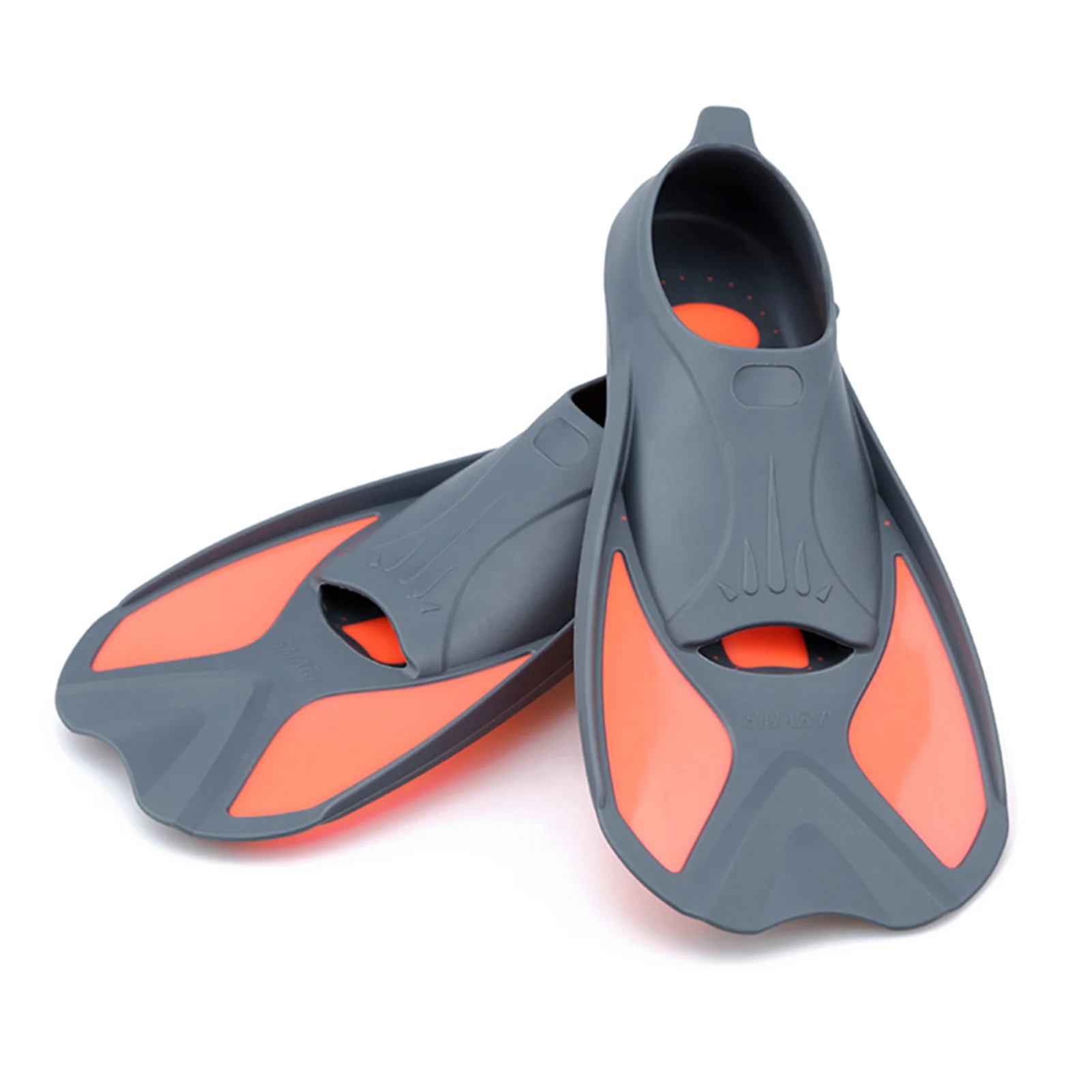 

Flippers for Diving Swimming Fins Adjustable Kids Short Snorkeling Shoes Swim Fins Trek Foot Flipper Diving Flippers Beach Shoes