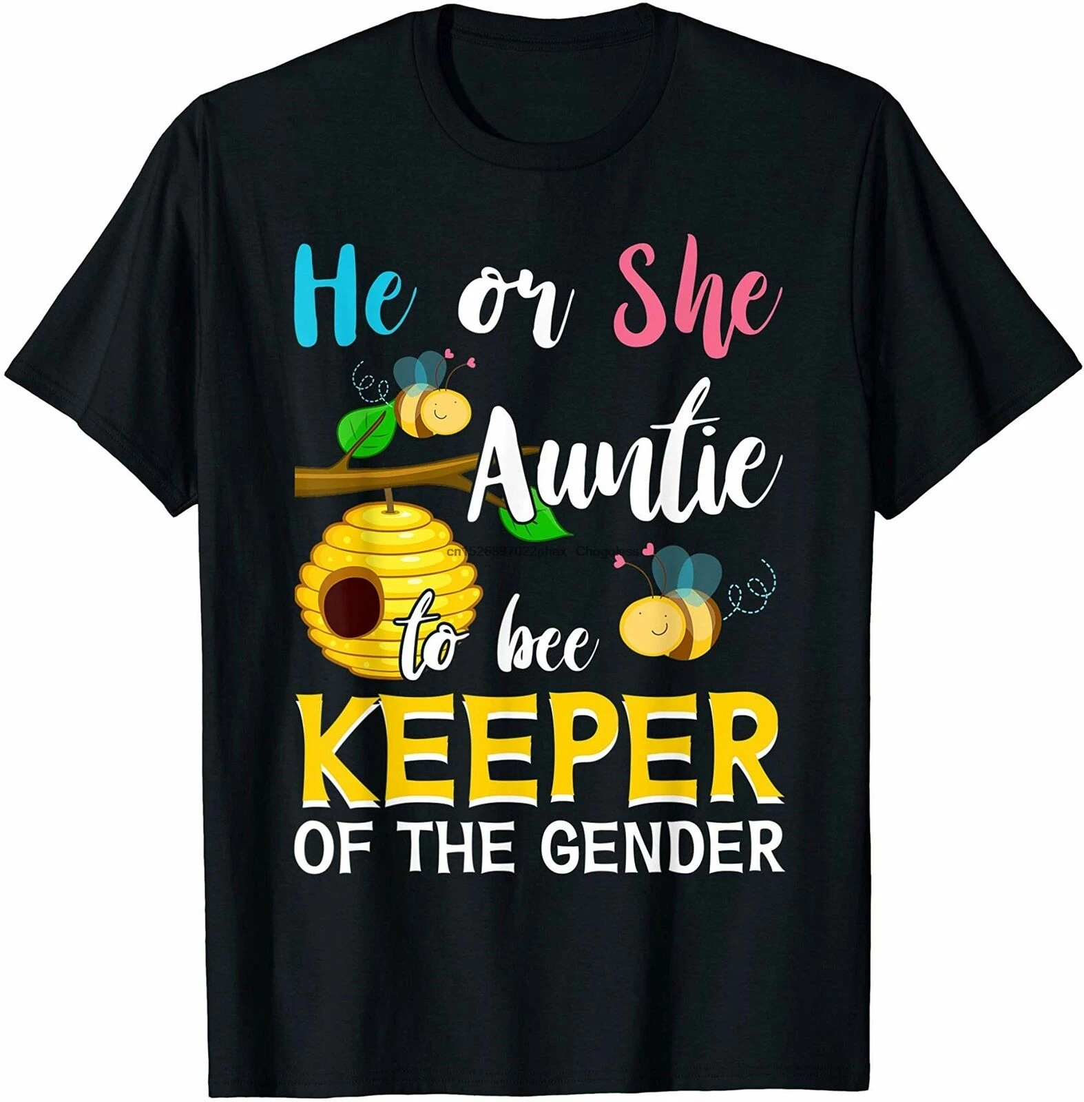 Футболка с надписью тетушка пчелиного хранителя объявления о роде на день