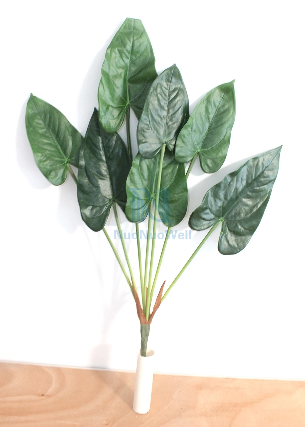 NuoNuoWell искусственные листочки букета натуральный на ощупь ветка монстеры пальмы