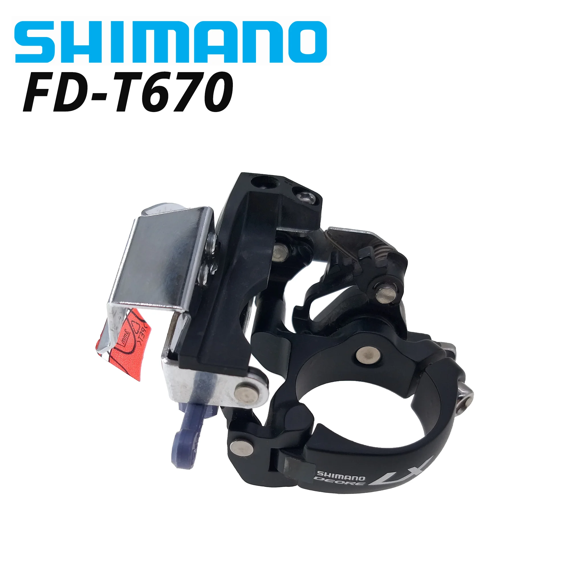 SHIMANO DEORE LX T670 Верхний поворотный передний переключатель (зажимное крепление)