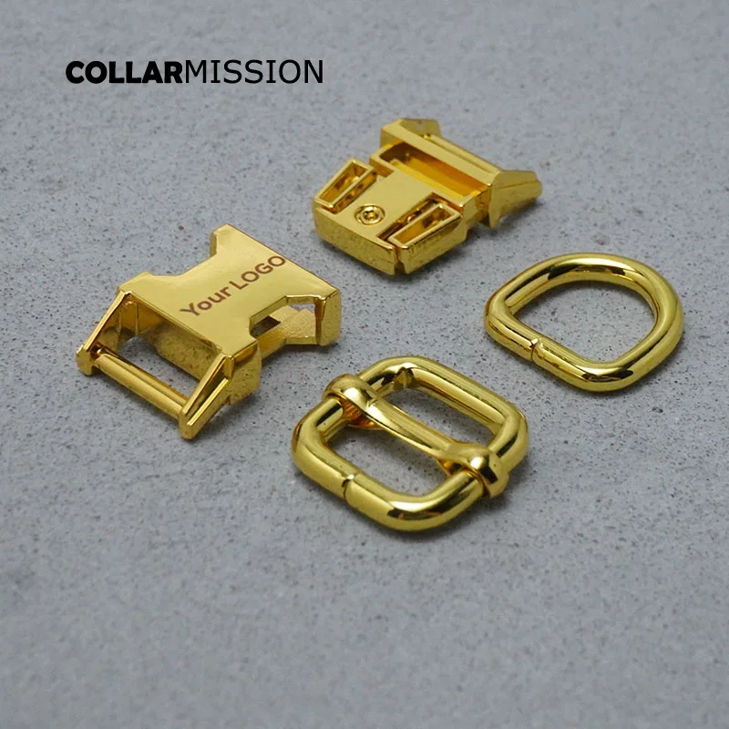 15 мм (металлическая пряжка + Регулируемая пряжка + D-образное кольцо) DIY cat dog воротник, тканевая лента швейный аксессуар высокое качество пряжка с гравировкой 8 цветов