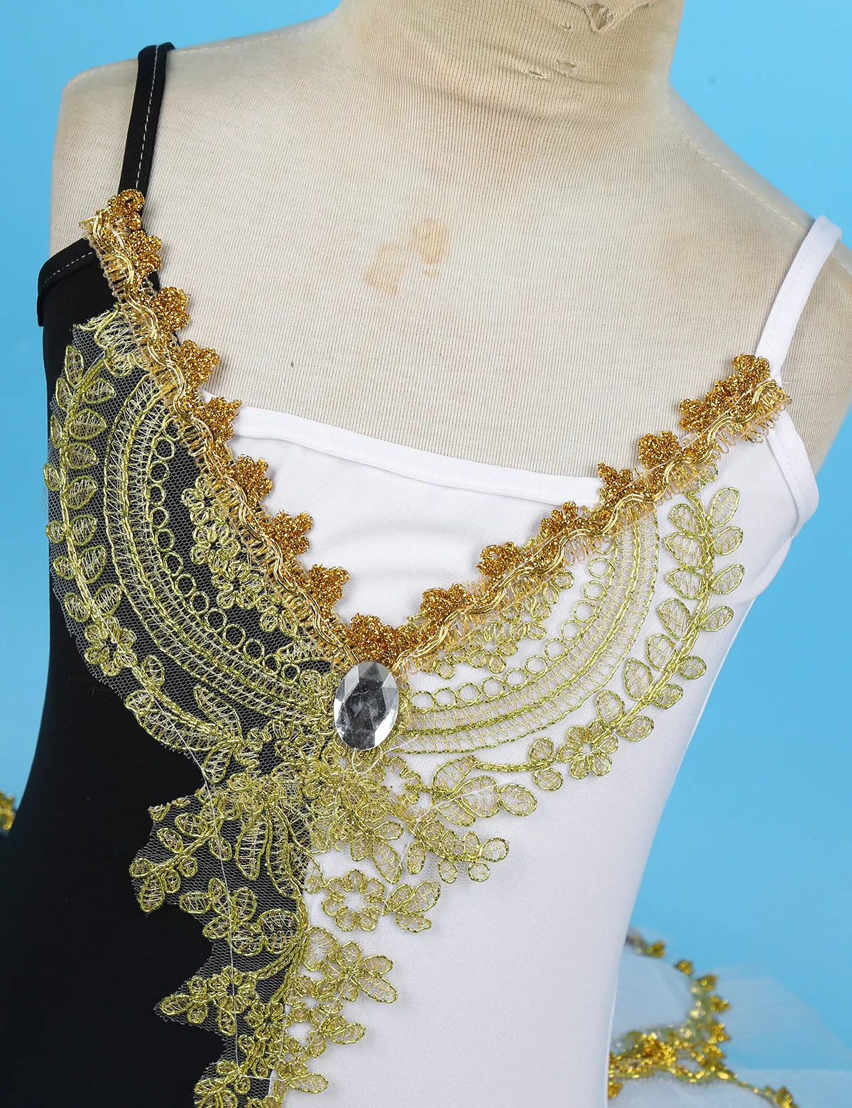 Детское балетное платье-пачка для девочек яркая балетная одежда со стразами