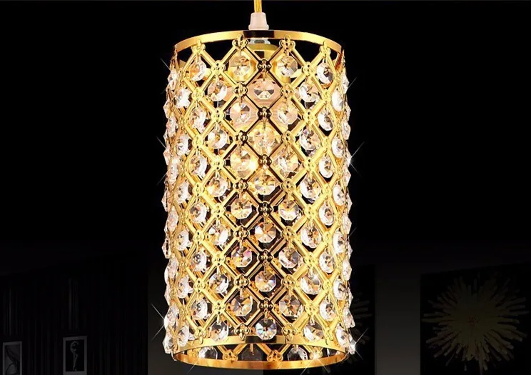 Tl новые роскошные Необычные золотые металлические лампы кристаллы для люстры