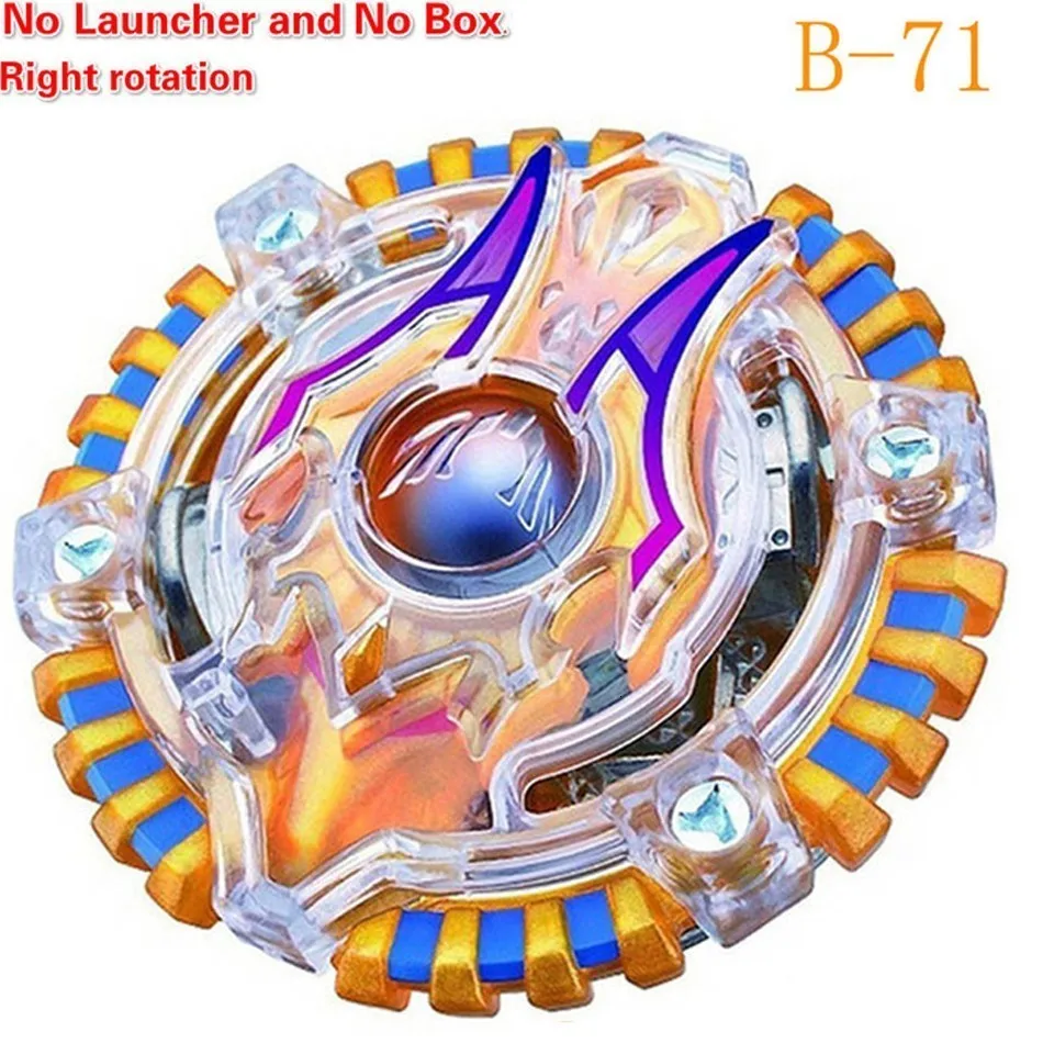 B71 Забавный B-100 Beyblade burst стартер Bey Blade Лезвия Металл fusion bayblade с пусковым устройством высокая производительность battling top - Цвет: B71
