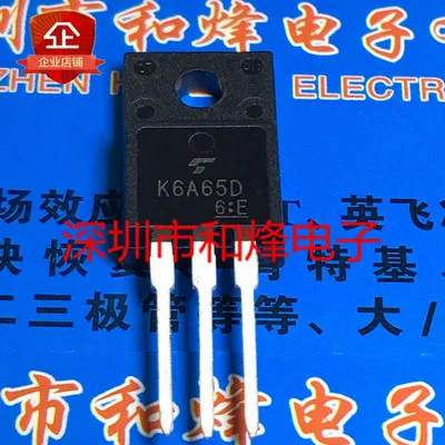 Оригинальный Новый 5 шт./K6A65D TK6A65D B1548 2SB1548 TO 220F TO220F|Интегральные схемы| |