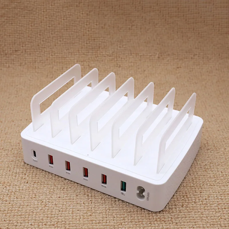 Умное зарядное устройство USB док-станция для быстрой зарядки 6 портов 2 4 А