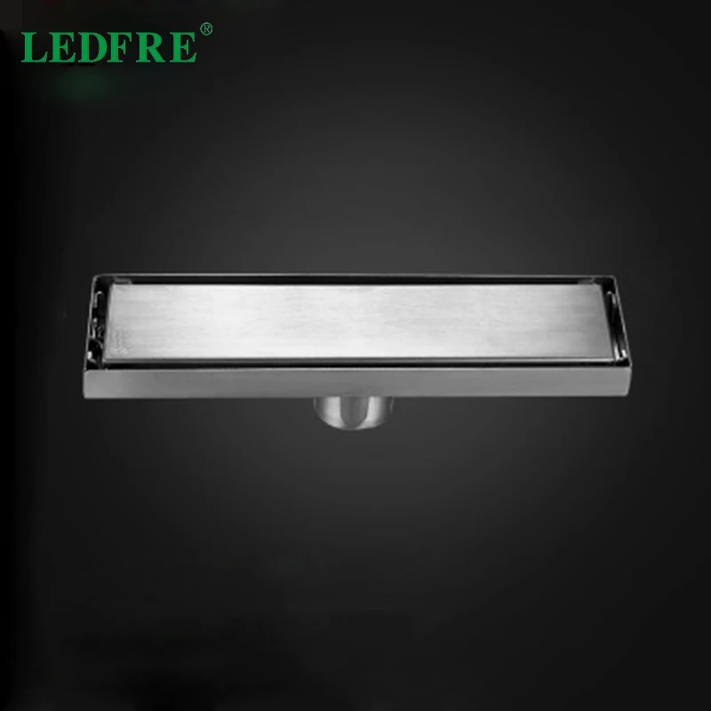 LEDFRE 304 Невидимый длинный дренажный квадратный Слив для ванной комнаты из