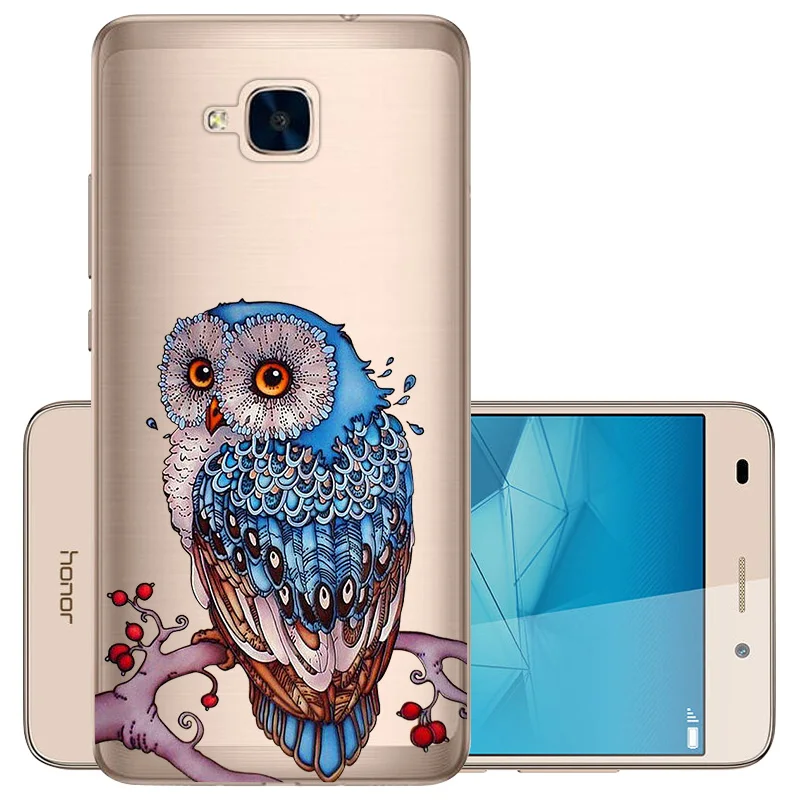 TRMTY CROWNPRO для huawei Honor 5C Чехол, силиконовый чехол, TPU, задняя крышка для huawei Honor 5C, мягкий силиконовый чехол s, чехол без отверстия для отпечатков пальцев - Цвет: TRMTY