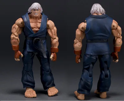 SHF NECA Street Дуэль классический солдат Кен Жиль Гуки чунли Мужская фигурка модель - Цвет: neca black KEN