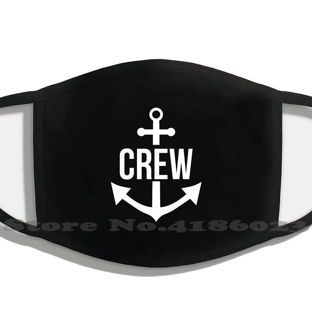 

Полумаска с якорем для мужчин и женщин, «сделай сам», для членов команды, капитана команды