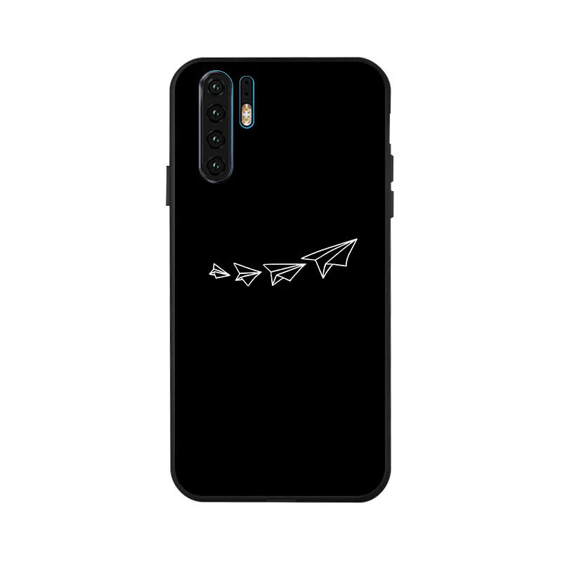 Ojeleye чехол для huawei Y7 чехол модная черная Обложка для телефона из силикона и ТПУ для huawei P30 P20 Lite Y5 Y6 Y7 Y9 чехлы на сиденья - Цвет: x082