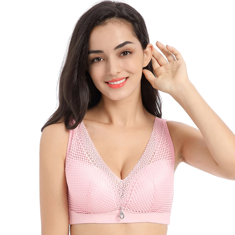 Бюстгальтер женский кружевной без косточек с эффектом пуш-ап | Женская одежда
