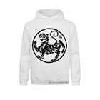 Shotokan Tiger Karate Do пуловеры мужские зимние стильные большие толстовки с карманами свитшот для взрослых