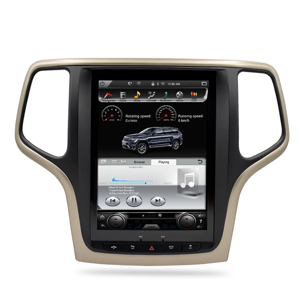 10 4 вертикальный экран Android 7 1 автомобильный DVD GPS ГЛОНАСС навигация радио плеер