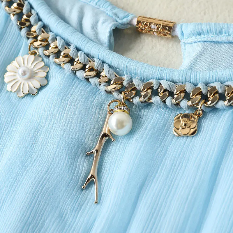 Женское винтажное платье из натурального шелка белое элегантное пляжное с