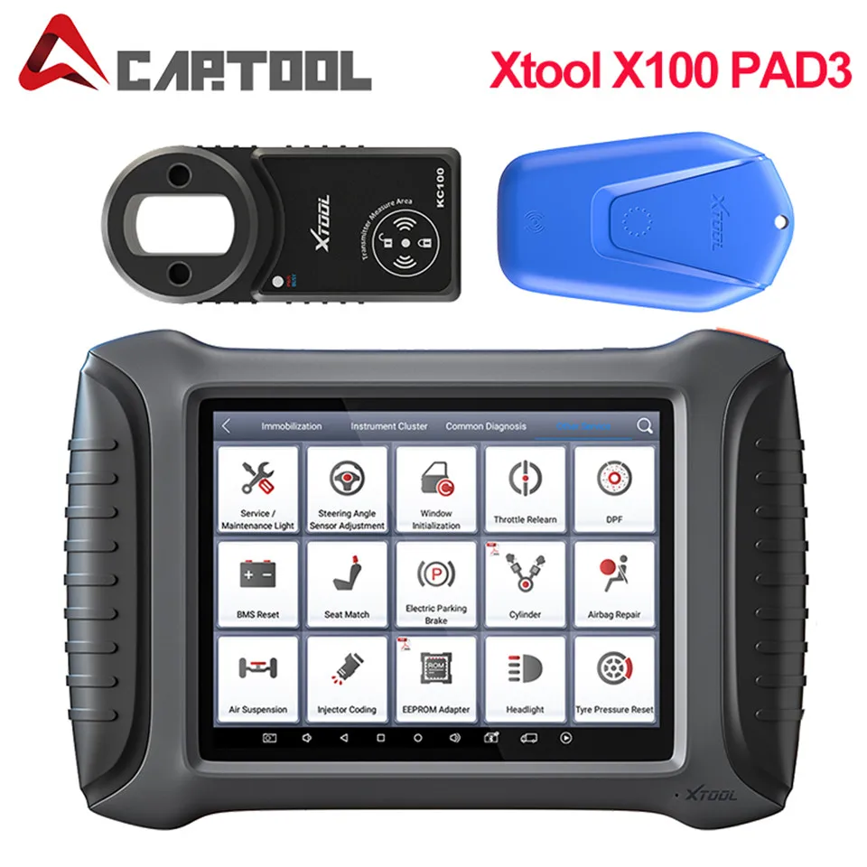 XTOOL X100 PAD3 obd2 автомобильный ключевой программатор для Toyota lexus ключ потеря OBD2