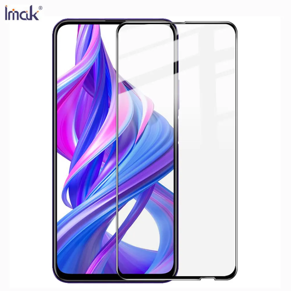 Imak Оригинальное полное Покрытие закаленное стекло на для Huawei Honor 9X Стекло на Honor 9X Pro стекло Защитная стеклянная пленка 6.59 дюйма