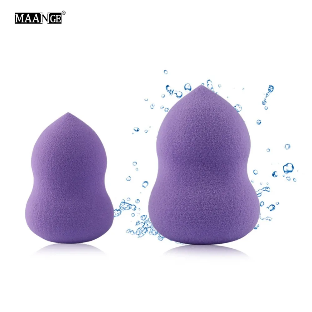 4 шт./лот губка для макияжа с каплями воды пудры лица Инструменты быть больше в