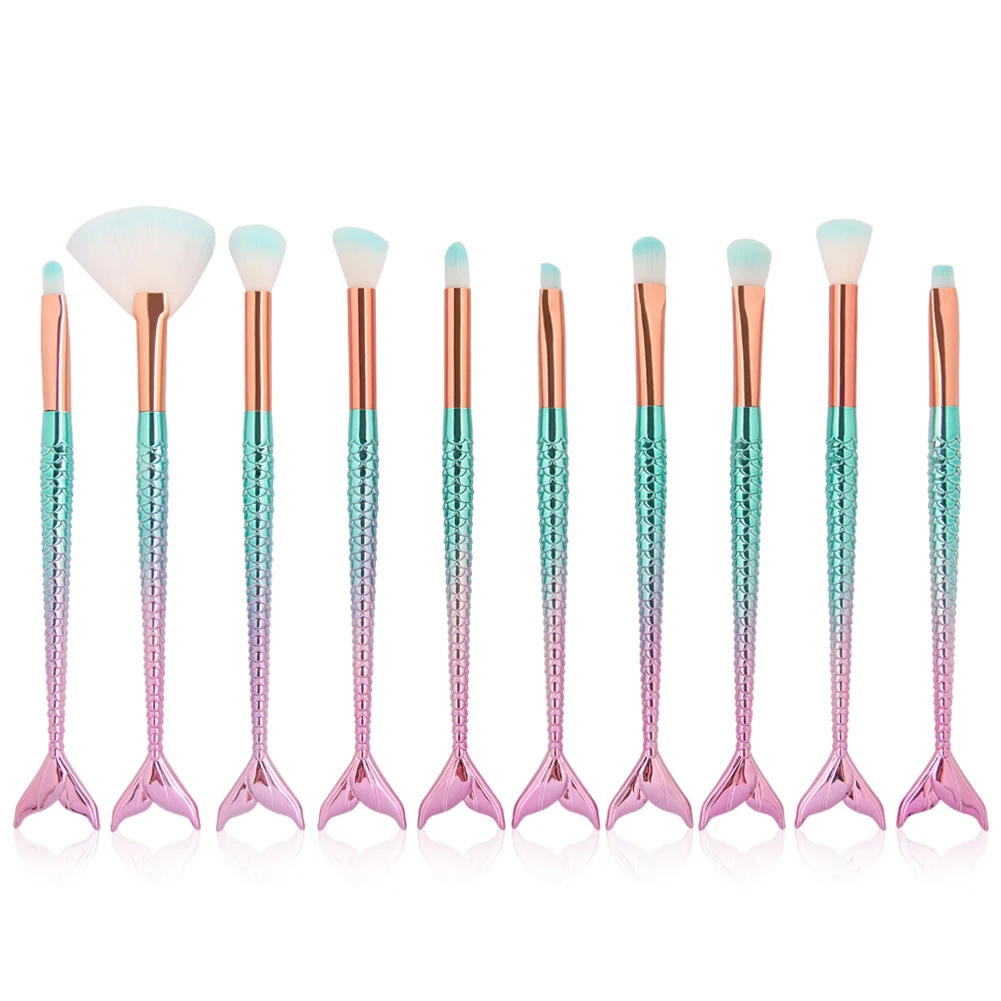 Кисти для макияжа &quotMAANGE&quot набор инструментов Mermai карандаш косметические